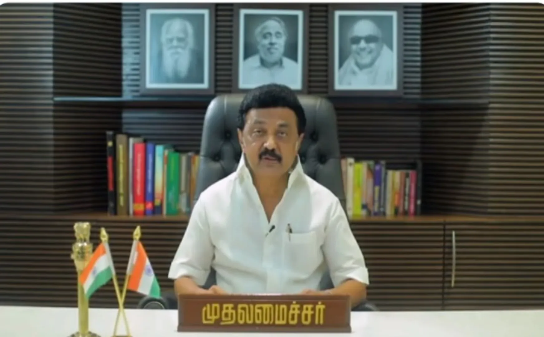 coronavirus relief funds tamilnadu chief minister mk stalin video tweets 